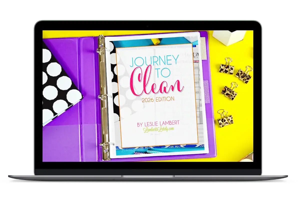 journey to clean in a notebook, picture on a computer.
