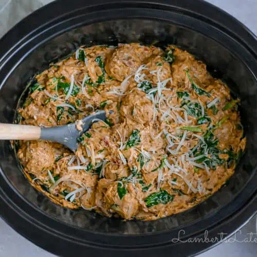 marry me chicken meatballs in a crock pot.