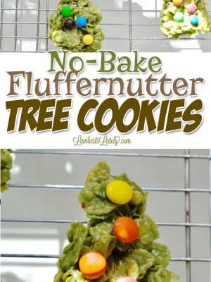 no_bake_fluffernutter_tree_cookies